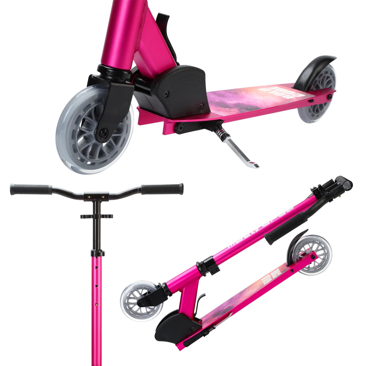 Deluxe 2 Wheel Scooter - Fuchsia