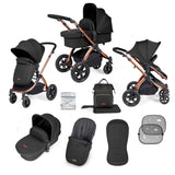 Ickle Bubba Stomp Luxe 2-in-1 Pushchair & Carrycot