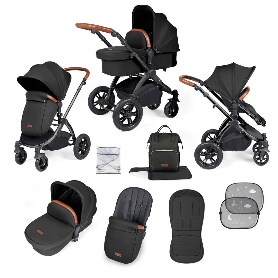 Ickle Bubba Stomp Luxe 2-in-1 Pushchair and Carrycot