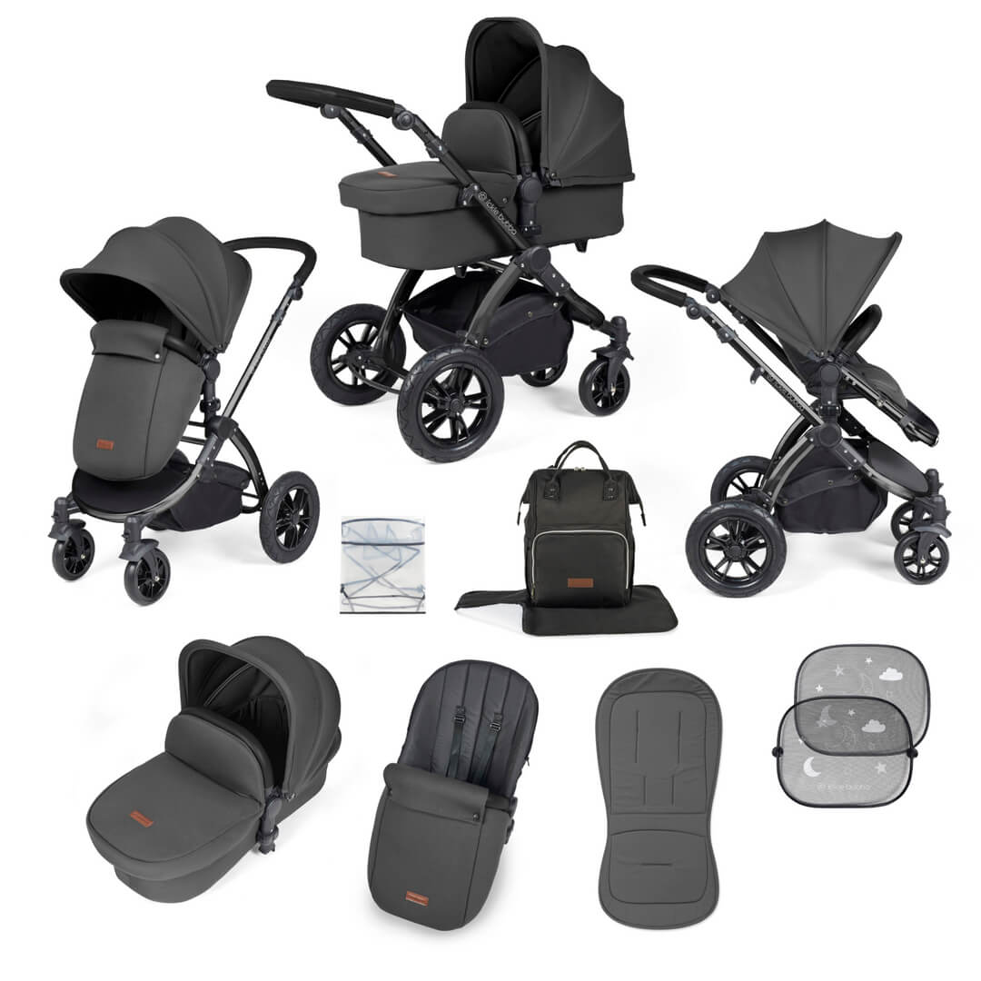 Ickle Bubba Stomp Luxe 2-in-1 Pushchair & Carrycot