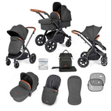 Ickle Bubba Stomp Luxe 2-in-1 Pushchair & Carrycot