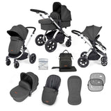 Ickle Bubba Stomp Luxe 2-in-1 Pushchair & Carrycot