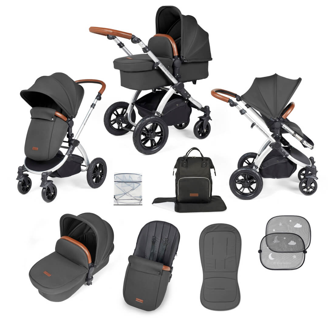 Ickle Bubba Stomp Luxe 2-in-1 Pushchair & Carrycot