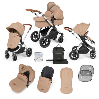 Ickle Bubba Stomp Luxe 2-in-1 Pushchair & Carrycot