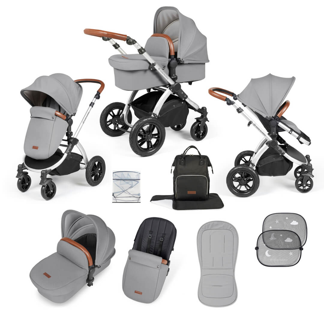 Ickle Bubba Stomp Luxe 2-in-1 Pushchair & Carrycot