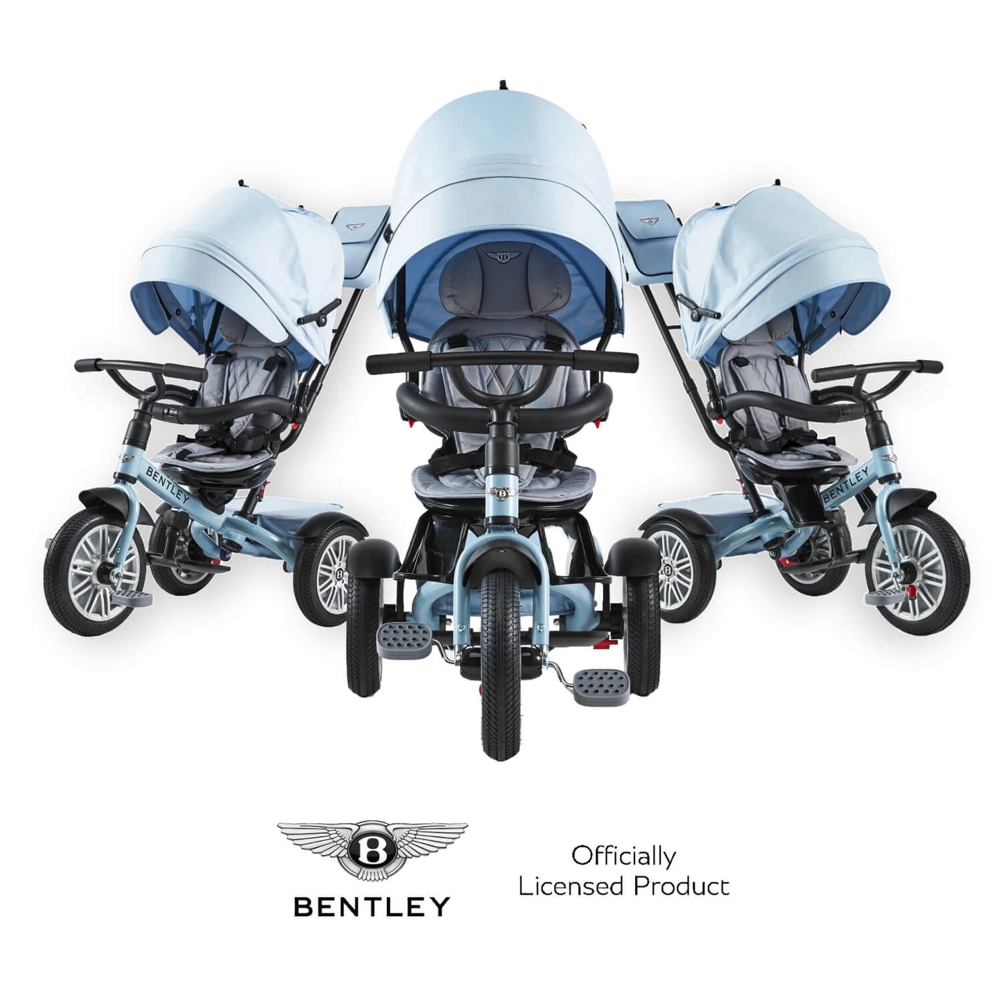 🔥 Luxury Bentley 6-in-1 Toddlers Adjustable Trike (1-5yrs)