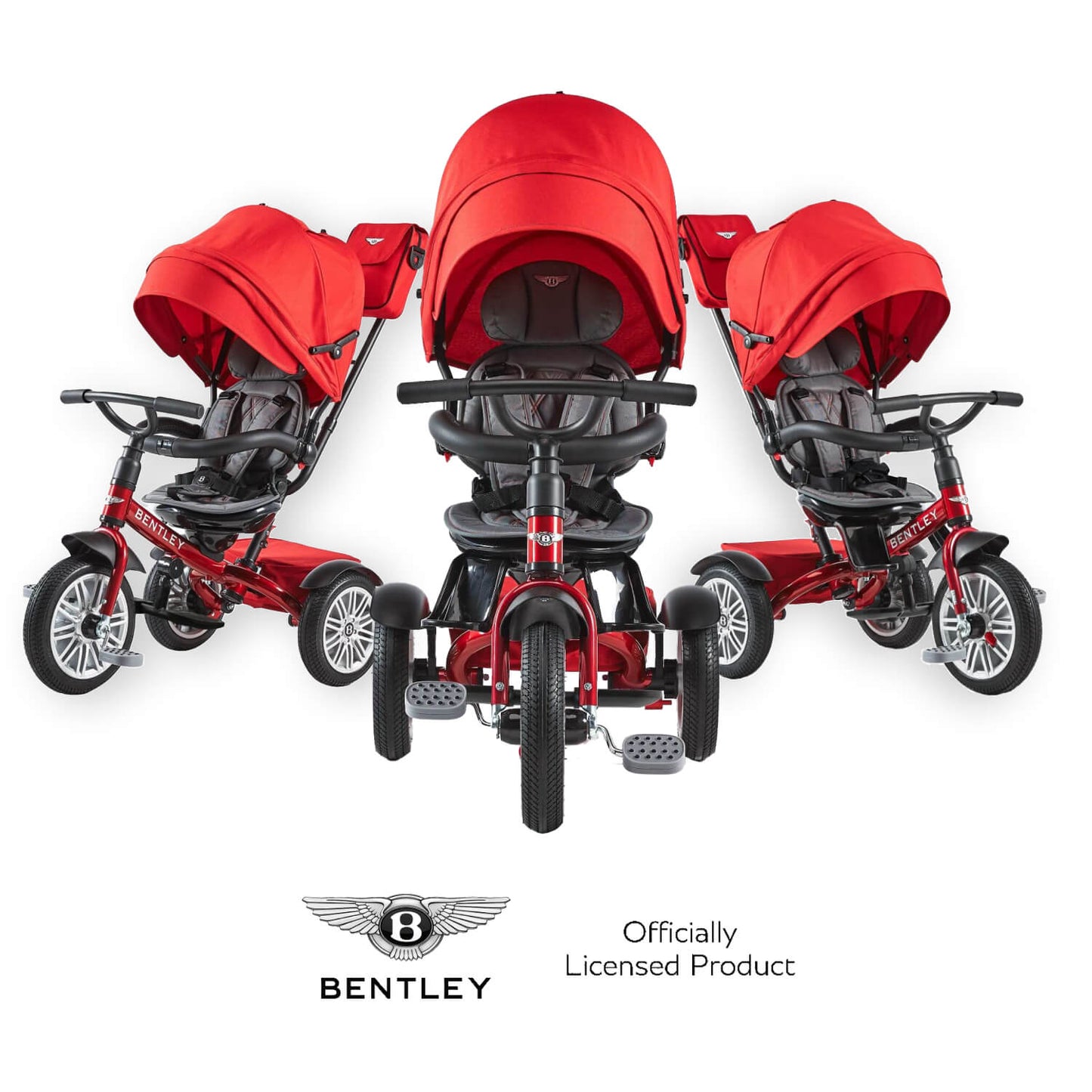 🔥 Luxury Bentley 6-in-1 Toddlers Adjustable Trike (1-5yrs)