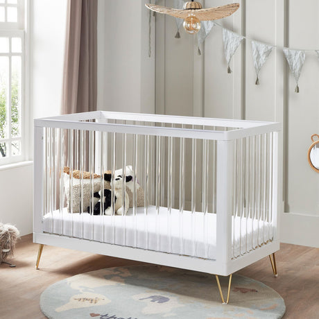 Babymore Kimi Acrylic 2-in-1 Cot Bed