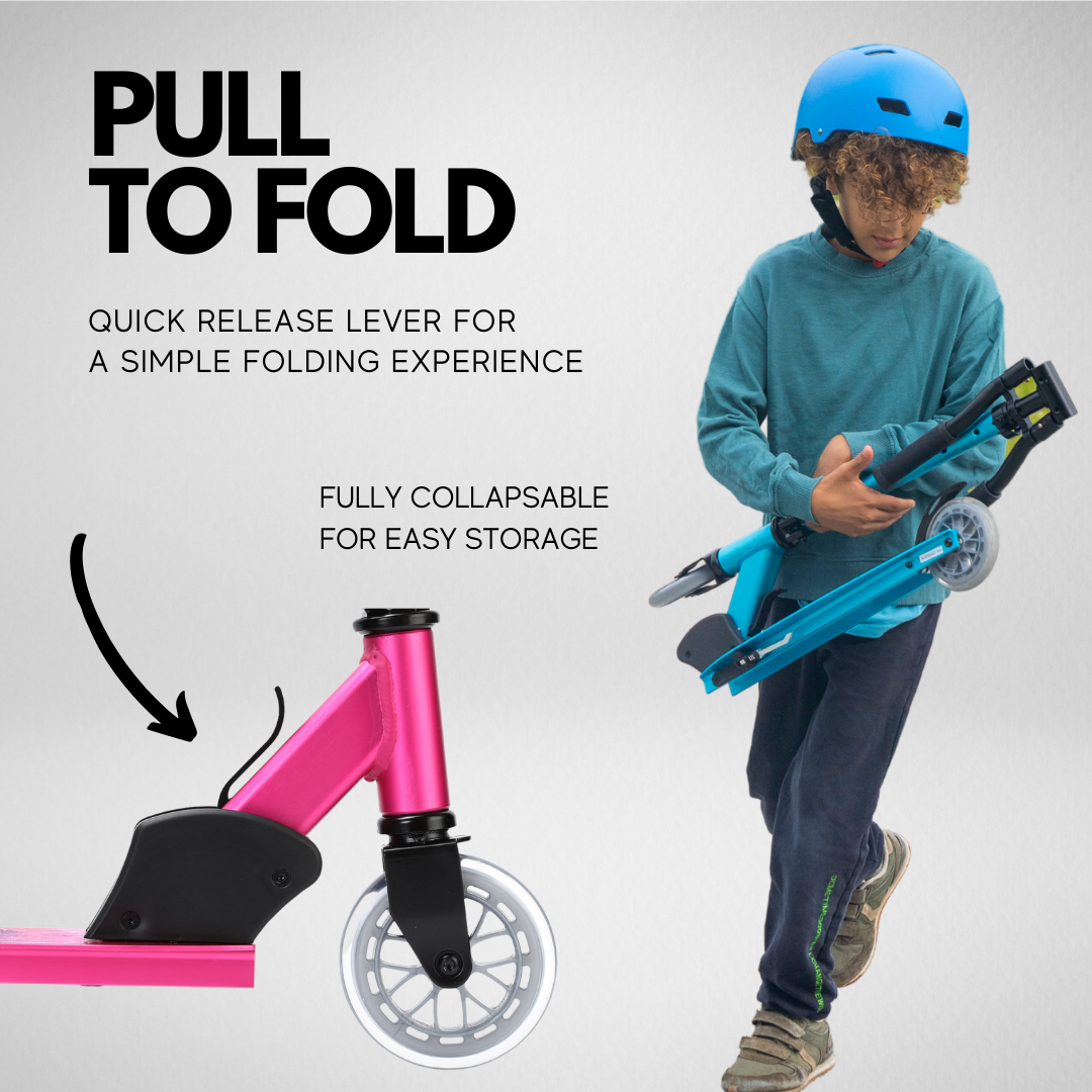 Deluxe 2 Wheel Scooter - Fuchsia