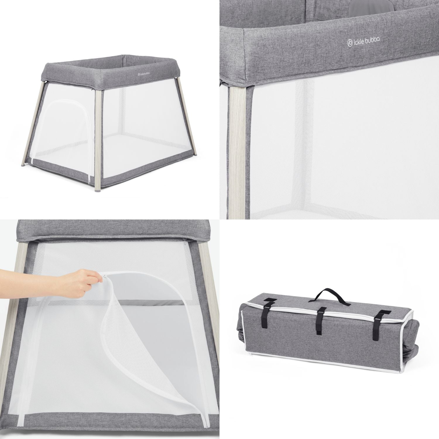 Ickle Bubba Scout 2-in-1 Travel Cot and Playpen