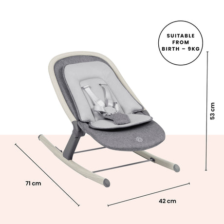 Dimensions of Ickle Bubba Stella Rocker