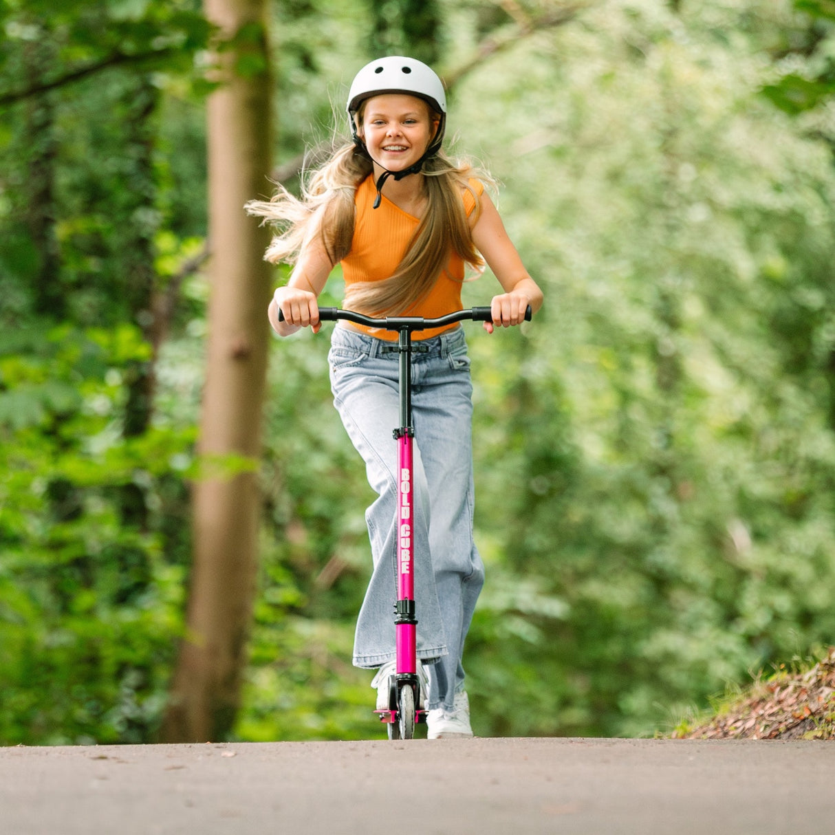 Deluxe 2 Wheel Scooter - Fuchsia