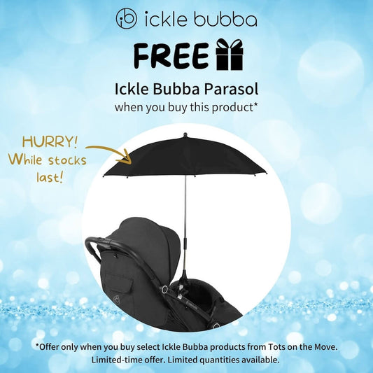 Ickle Bubba Stomp Luxe 2-in-1 Pushchair & Carrycot