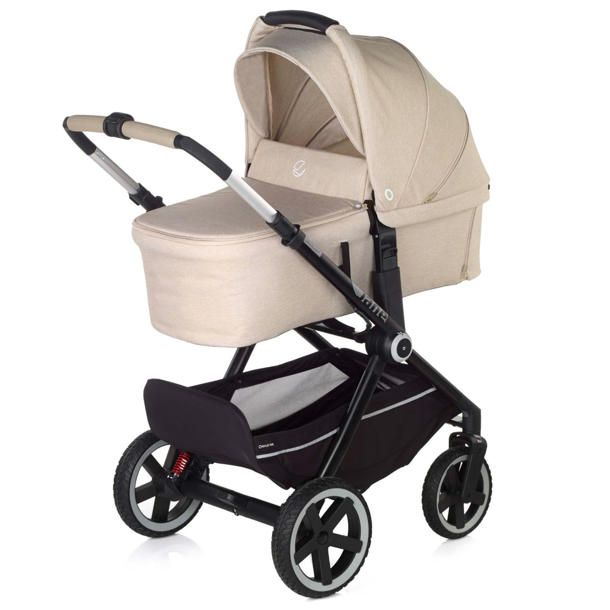 Jané Crosslight-3 + Sweet Carrycot 2-in-1 Pram