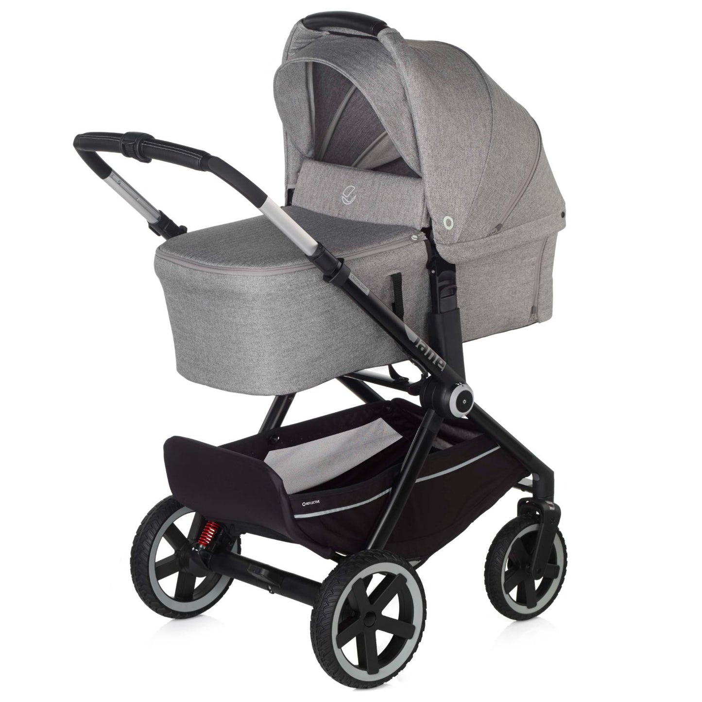 Jané Crosslight-3 + Sweet Carrycot + Koos iSize 3-in-1 Travel System