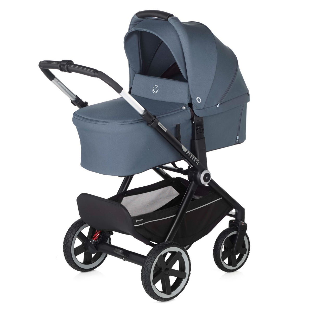 Jané Crosslight-3 + Sweet Carrycot 2-in-1 Pram