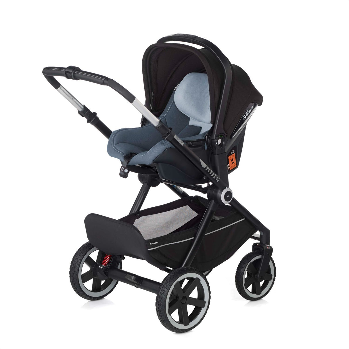 Jané Crosslight-3 + Sweet Carrycot + Koos iSize 3-in-1 Travel System