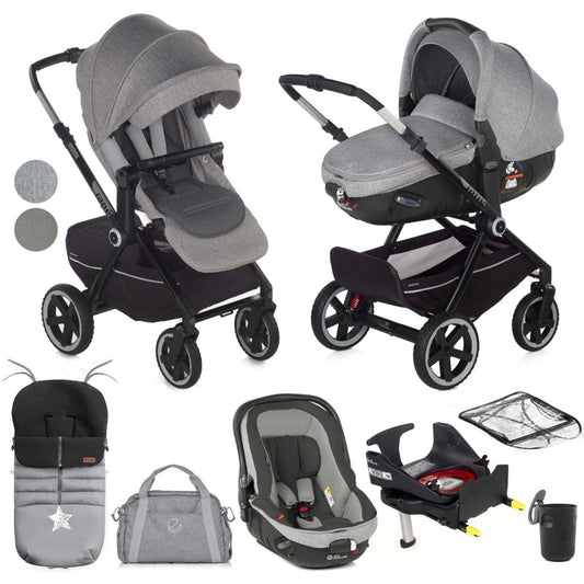 Jané Crosslight-3 + Matrix Light-2 Travel System (10 piece bundle)