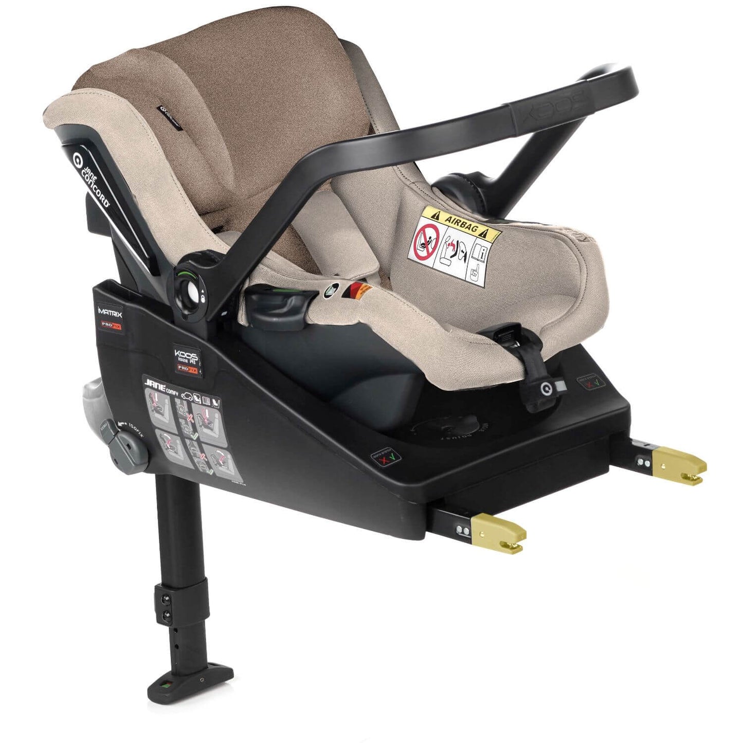 Jané Koos iSize R1 ISOFIX & Belt-fitted Car Seat