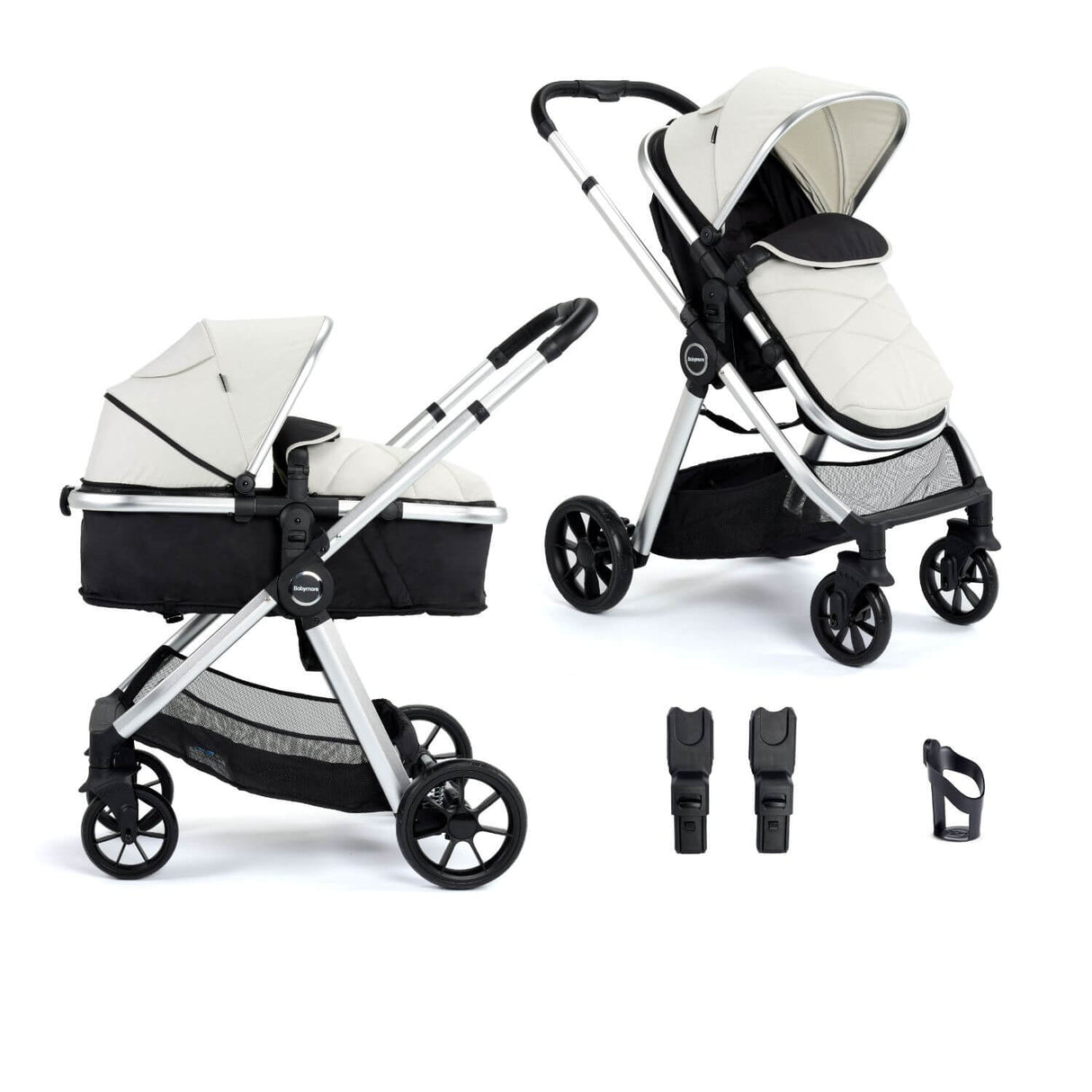 Babymore Mimi 2-in-1 Pram Pushchair