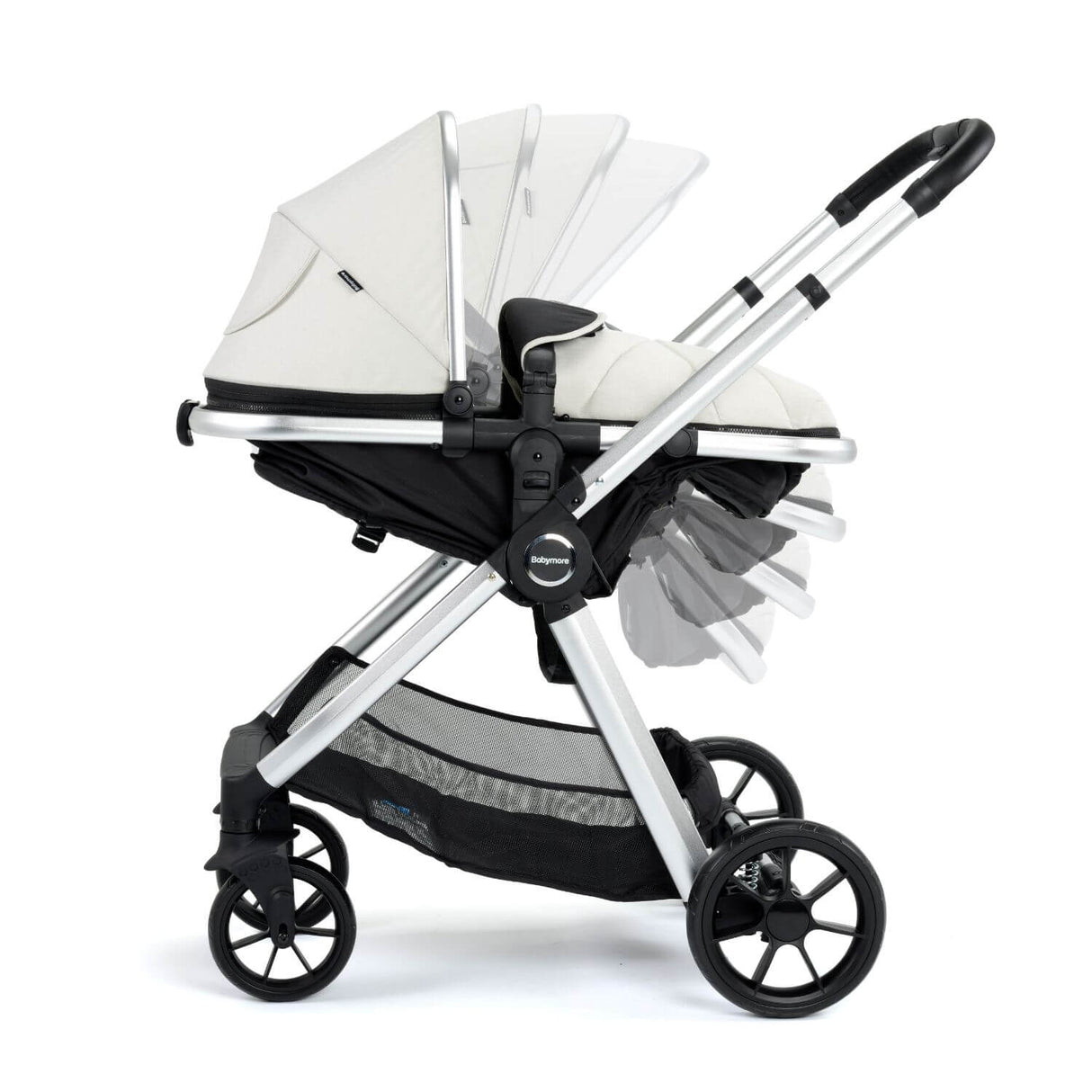 Babymore Mimi Travel System + Coco Car Seat + ISOFIX Base