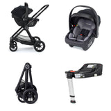 Babymore Mimi Travel System + Coco Car Seat + ISOFIX Base