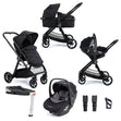 Babymore Mimi Travel System + Pecan Car Seat + ISOFIX Base