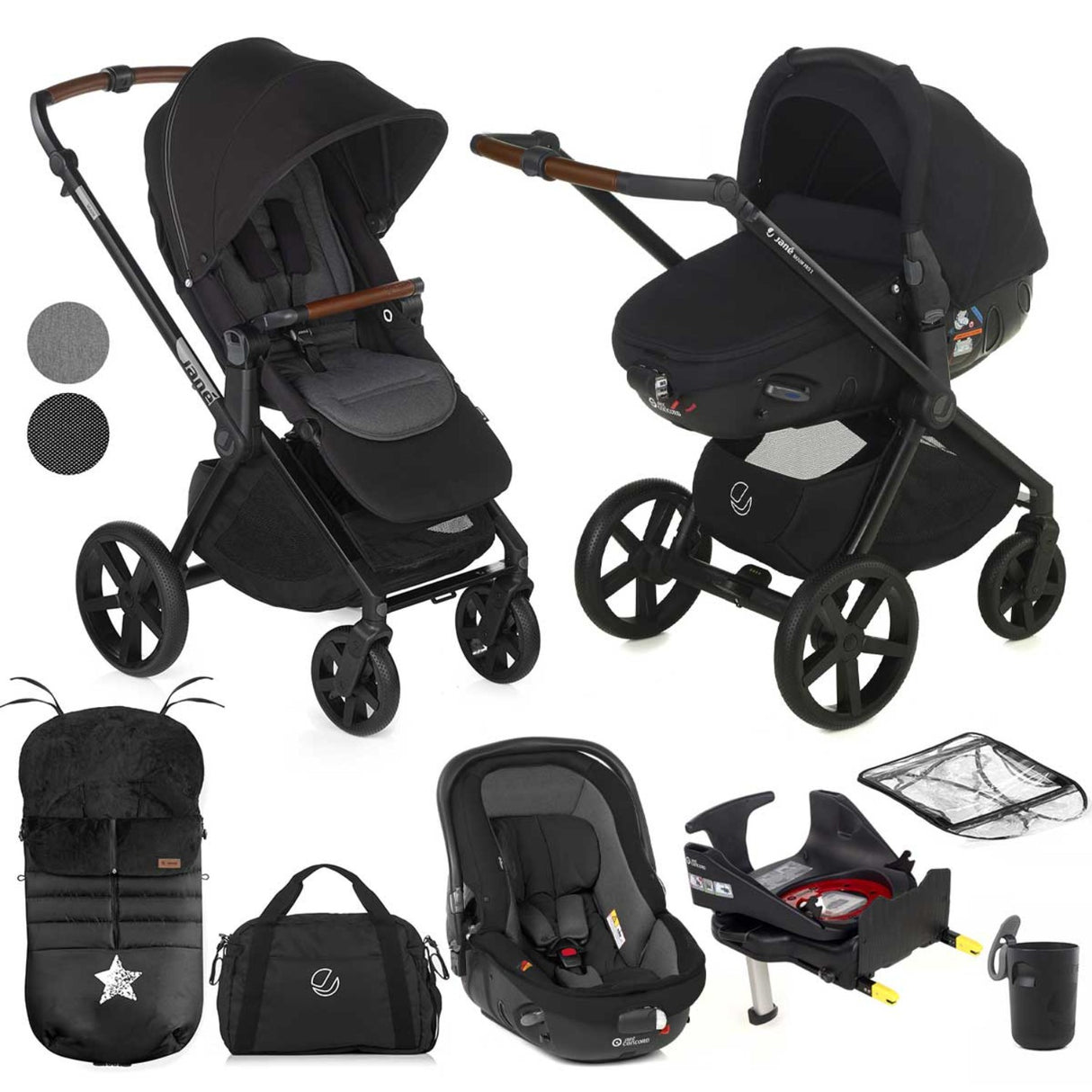 Jané Muum-4 + Matrix Travel System (10 piece bundle)