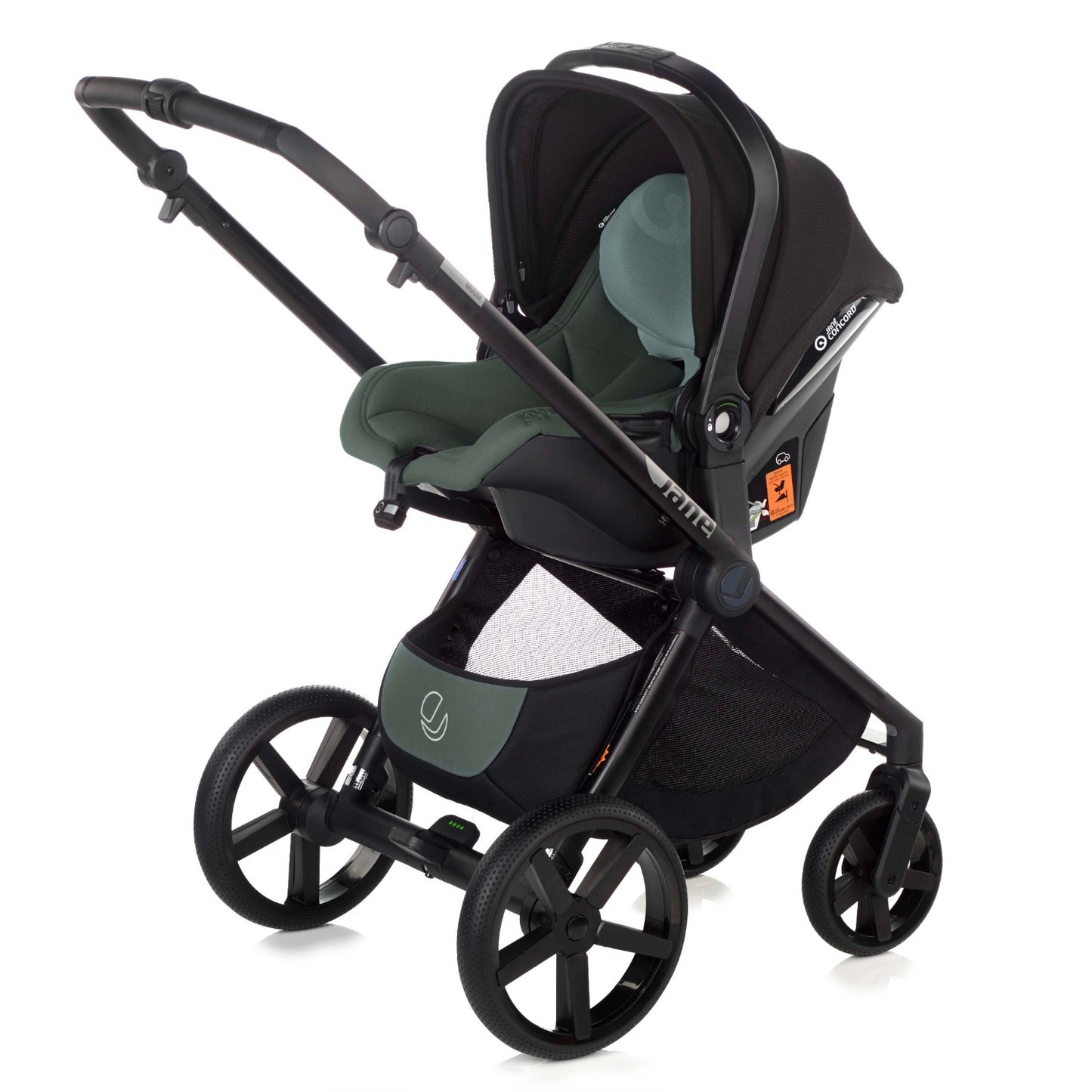 Jané Muum-4 + Sweet Carrycot + Koos iSize 3-in-1 Travel System