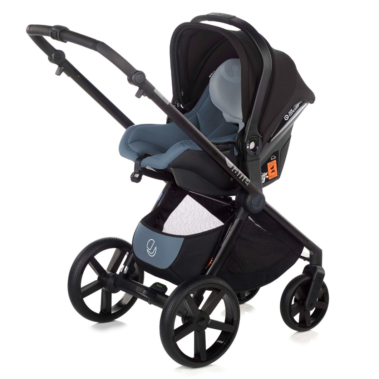 Jané Muum-4 + Sweet Carrycot + Koos iSize 3-in-1 Travel System (10 piece bundle)