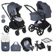 Jané Muum-4 + Sweet Carrycot + Koos iSize 3-in-1 Travel System (10 piece bundle)