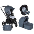 Jané Muum-4 + Sweet Carrycot + Koos iSize 3-in-1 Travel System