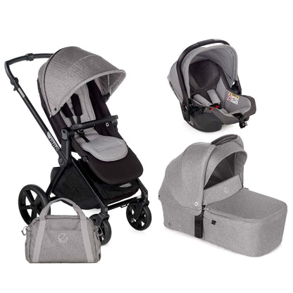 Jané Muum-4 + Sweet Carrycot + Koos iSize 3-in-1 Travel System