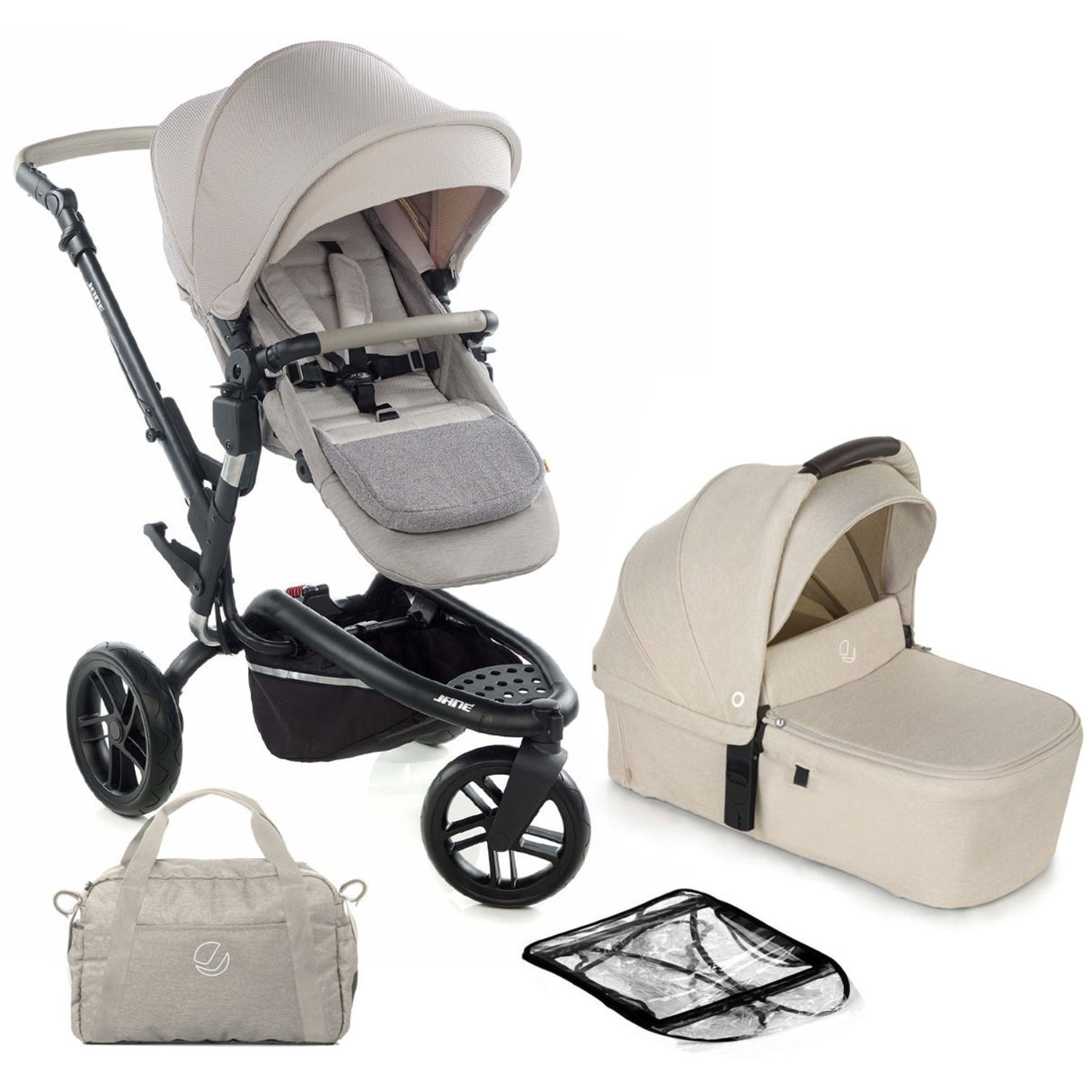 Jané Trider + Sweet Carrycot 2-in-1 Pram