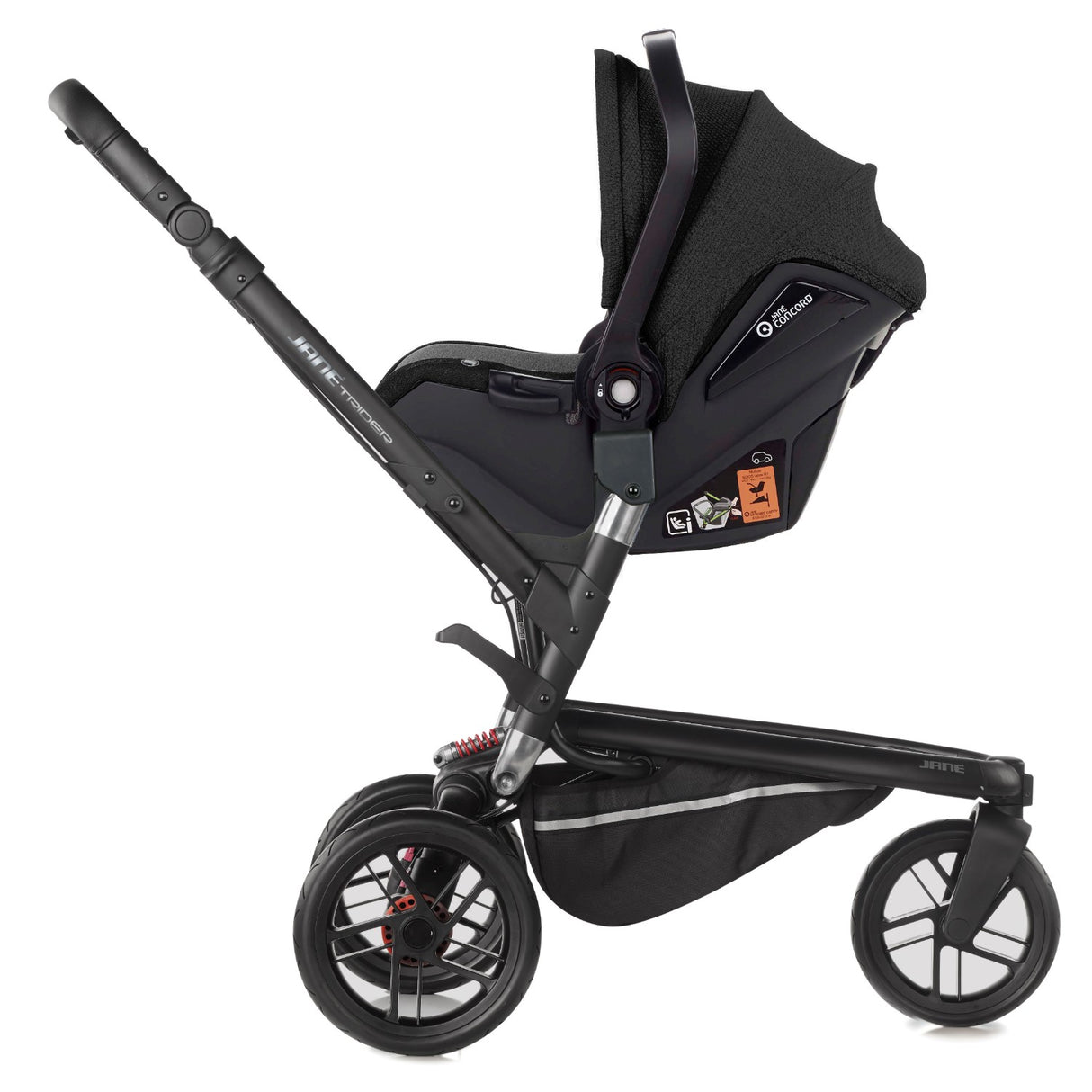 Jané Trider + Sweet Carrycot + Koos iSize 3-in-1 Travel System