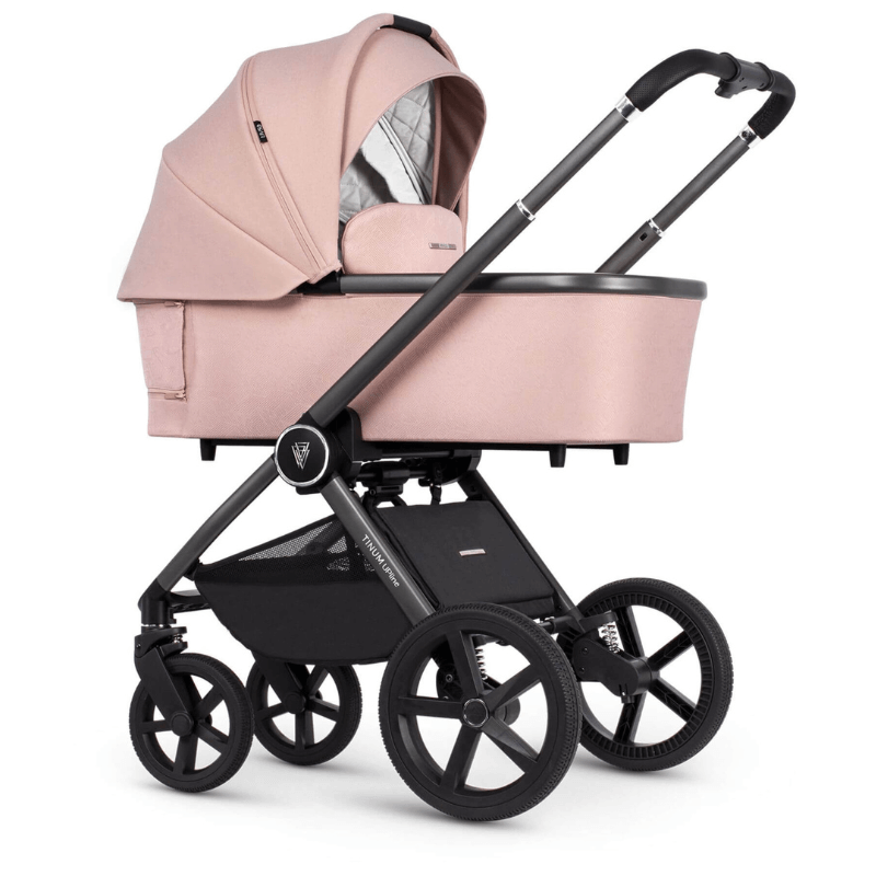 Venicci Upline 3-in-1 Travel System + ISOFIX Base in Misty Rose