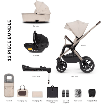 Venicci Upline 3-in-1 Travel System + ISOFIX Base