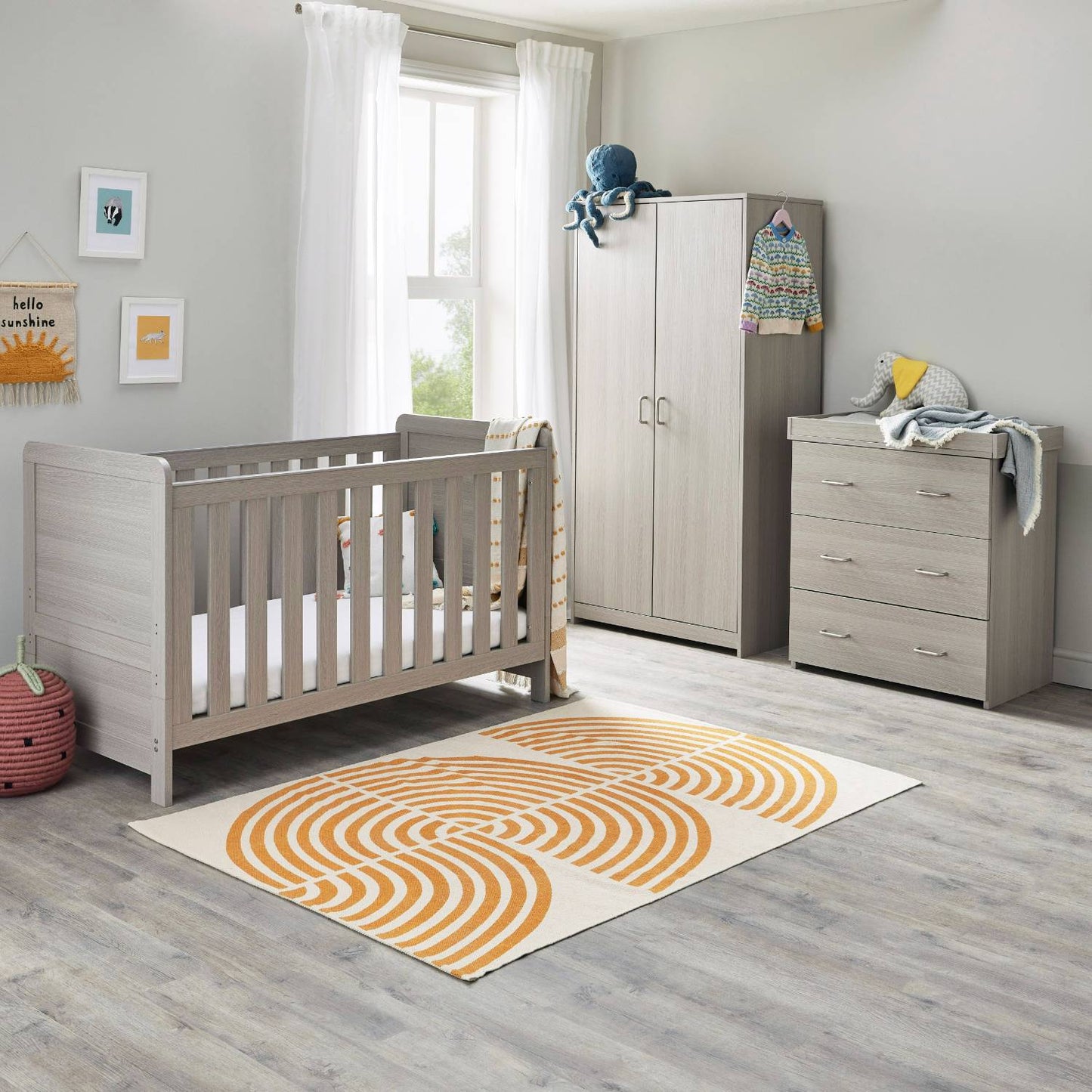 Babymore Caro 3-Piece Nursery Room Set