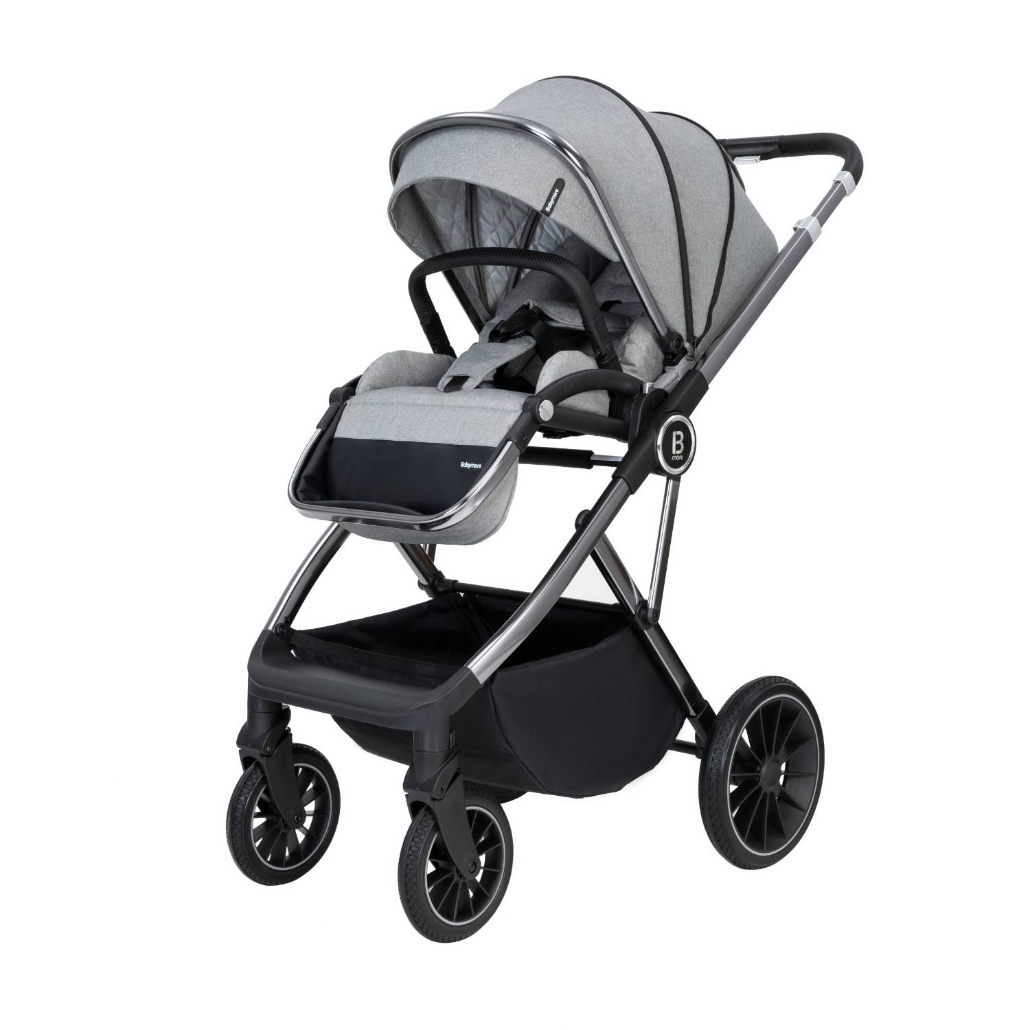 Babymore Chia with Seat Unit in Pearl Grey colour