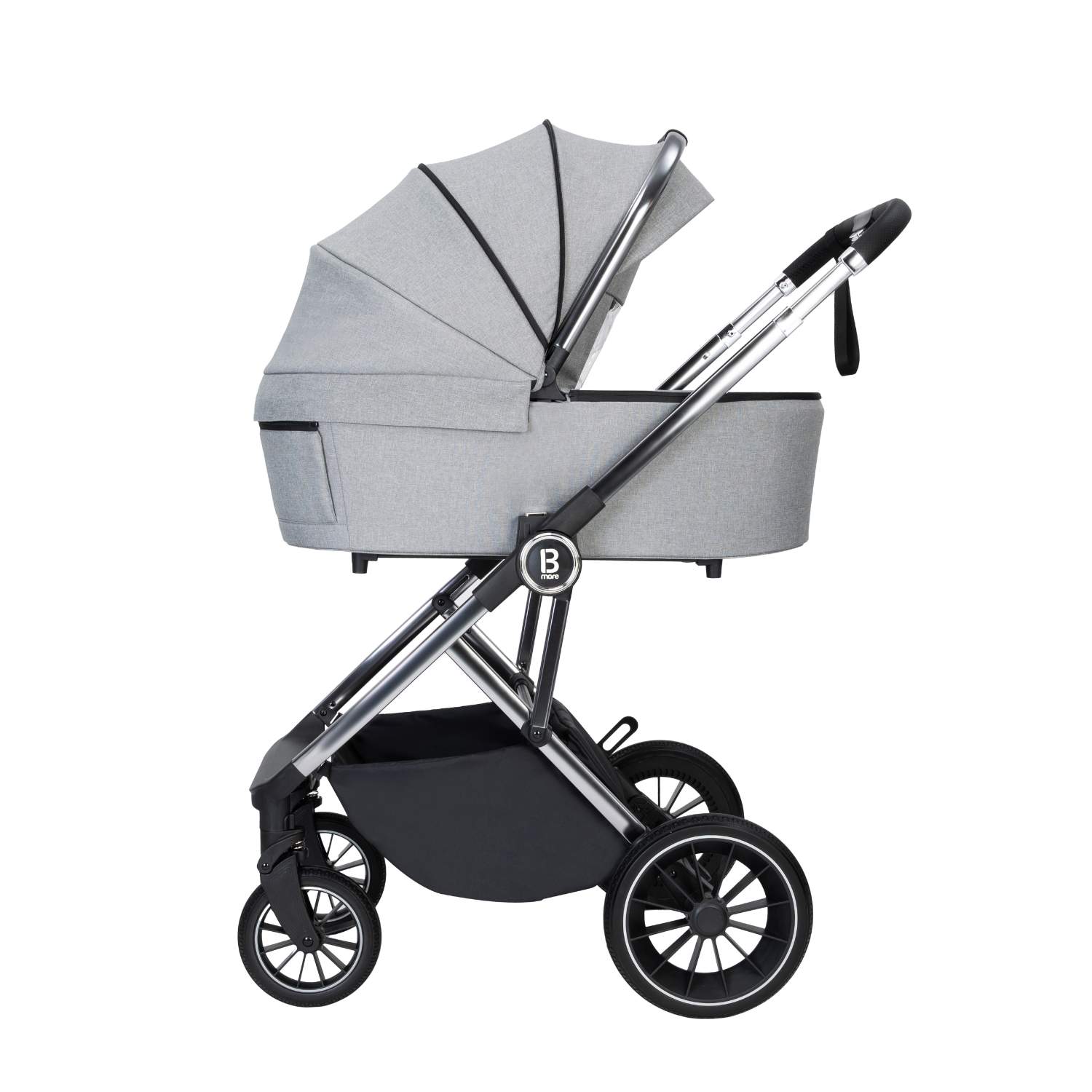 Babymore Chia with Carrycot in Pearl Grey colour