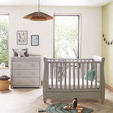 Babymore Eva 2-Piece Sleigh Nursery Room Set