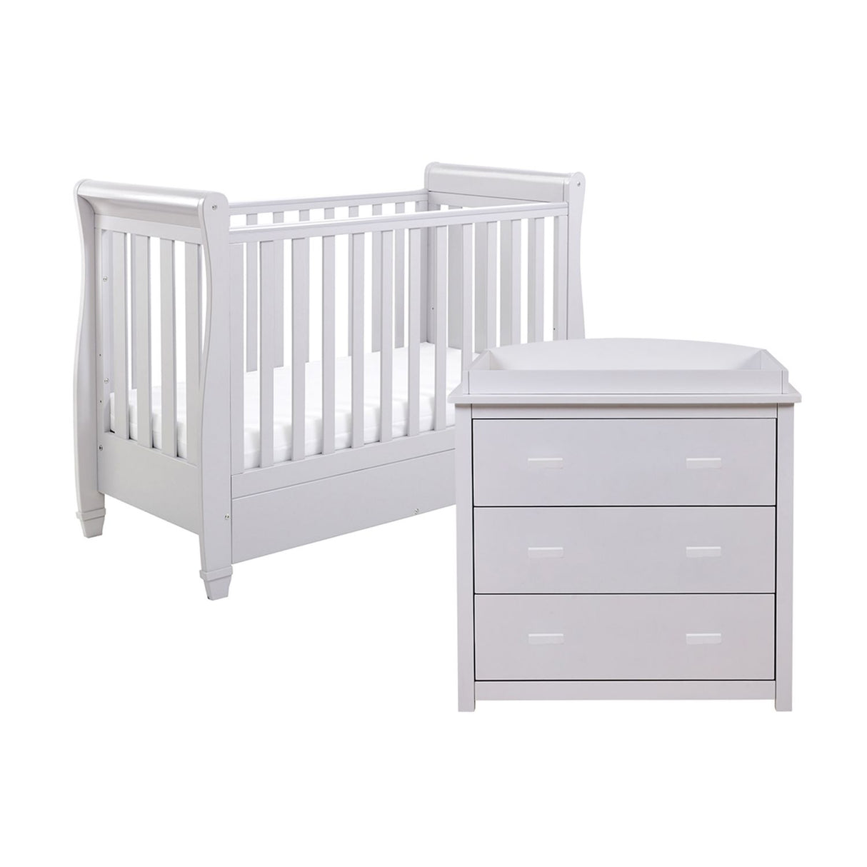 Babymore Eva 2-Piece Sleigh Nursery Room Set