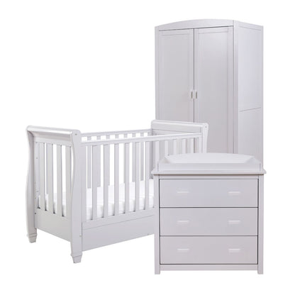 Babymore Eva 3-Piece Sleigh Nursery Room Set