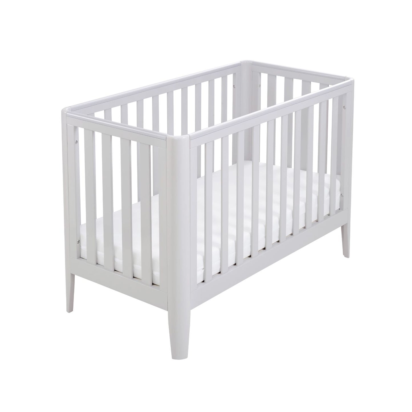 Babymore 2-in-1 Iris Cot Bed - Nordic Style - Solid Pine - (0-5yrs)