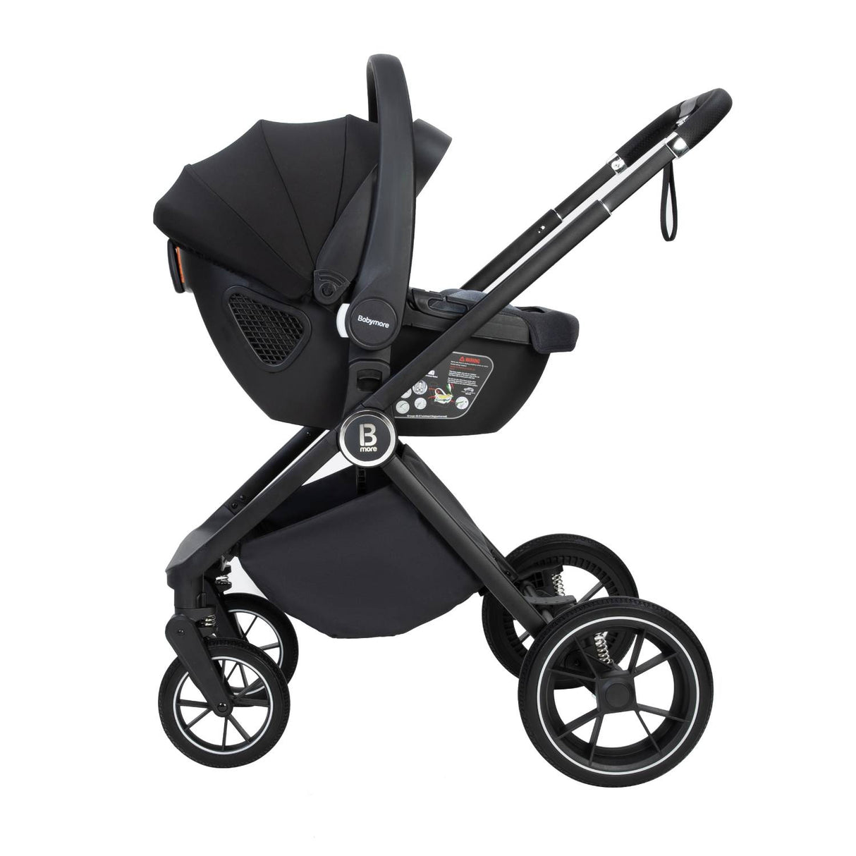 Babymore Kai 3-in-1 Travel System - Coco Car Seat + ISOFIX Base