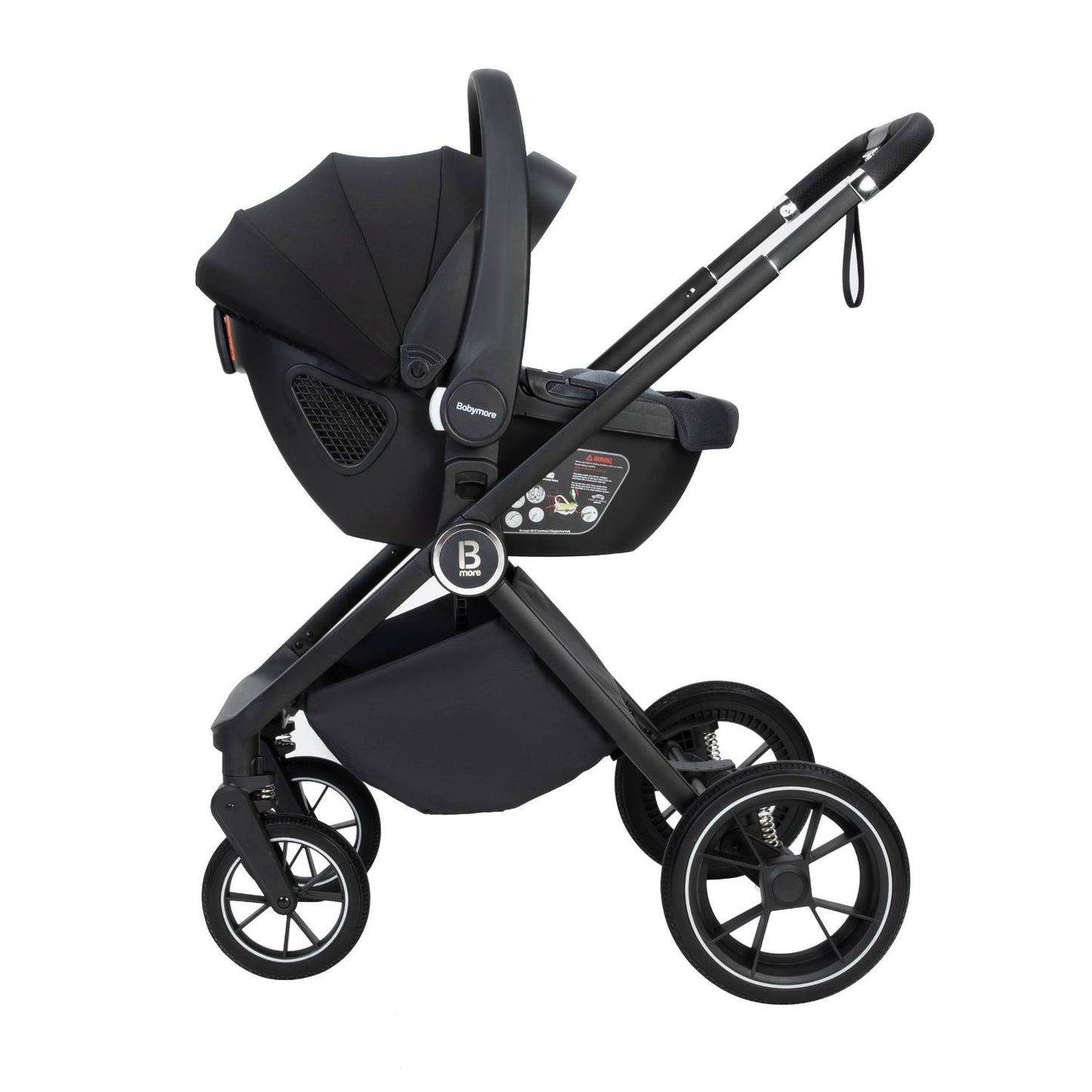 Babymore Kai 3-in-1 Travel System - Coco Car Seat + ISOFIX Base