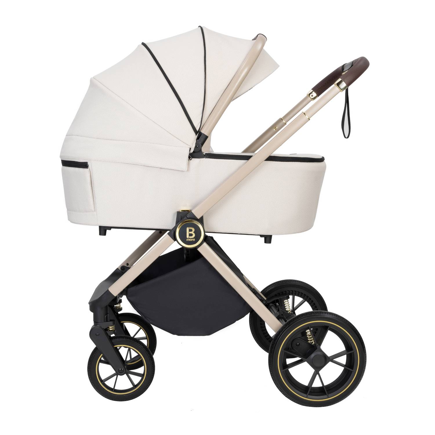 Babymore Kai with Carrycot in Sandstone colour