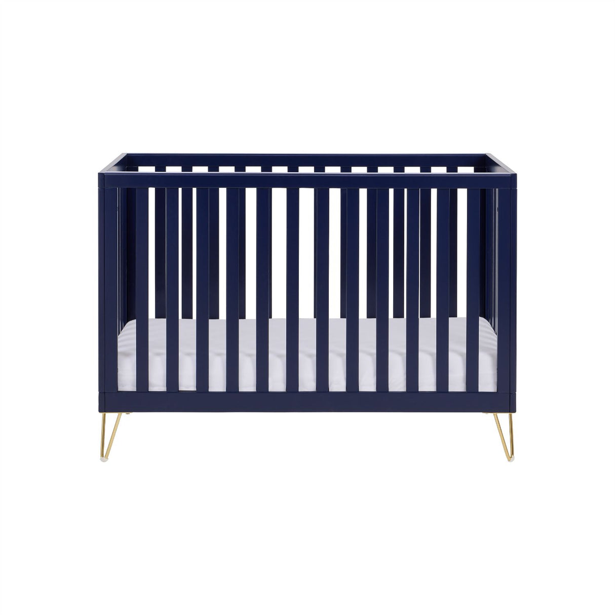 Babymore Kimi Cot Bed (0-4yrs) - Scandi-inspired Convertible Cot Bed