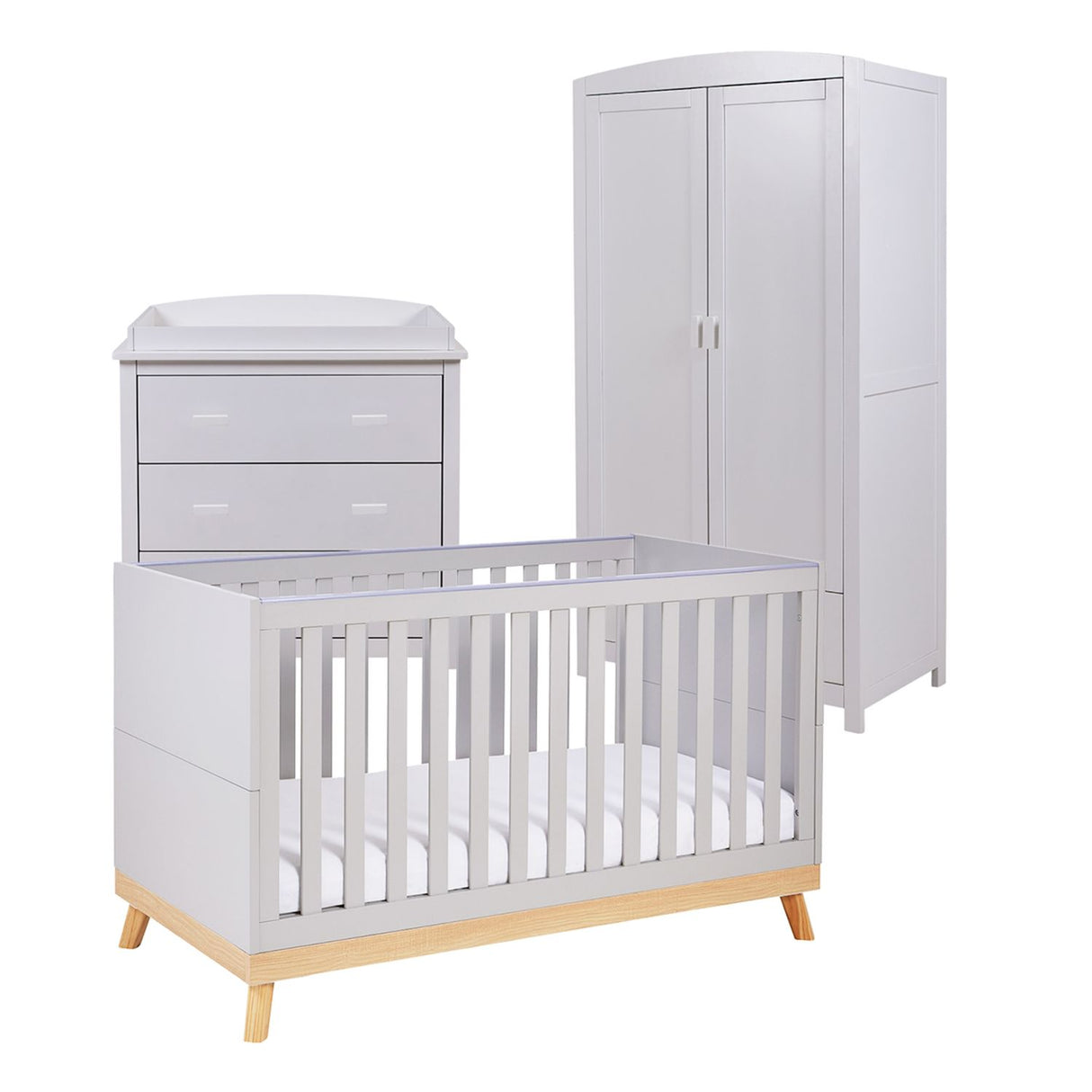 Babymore Mona 3-Piece Universal Nursery Room Set