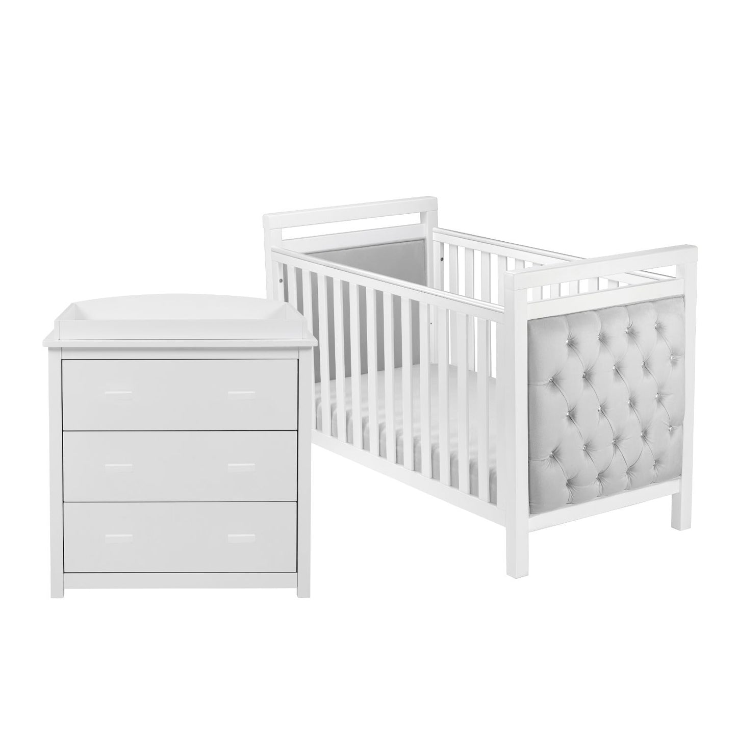 Babymore Velvet Deluxe 2-Piece Nursery Room Set